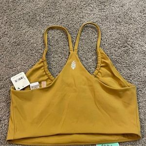 Free People cropped tank bra